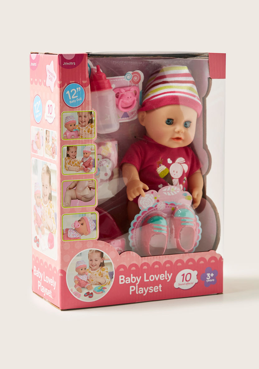 Juniors Baby Lovely Doll Playset - 12 inches-Dolls and Playsets-image-3