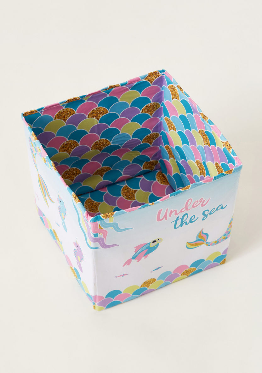 Juniors Mermaid Printed Storage Box-Room Decor-image-3