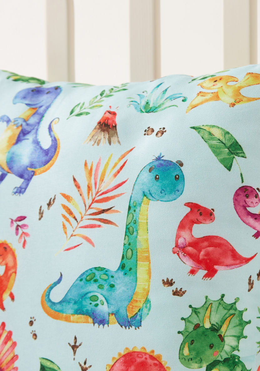 Juniors Dinosaur Printed Cushion-Toddler Bedding-image-2