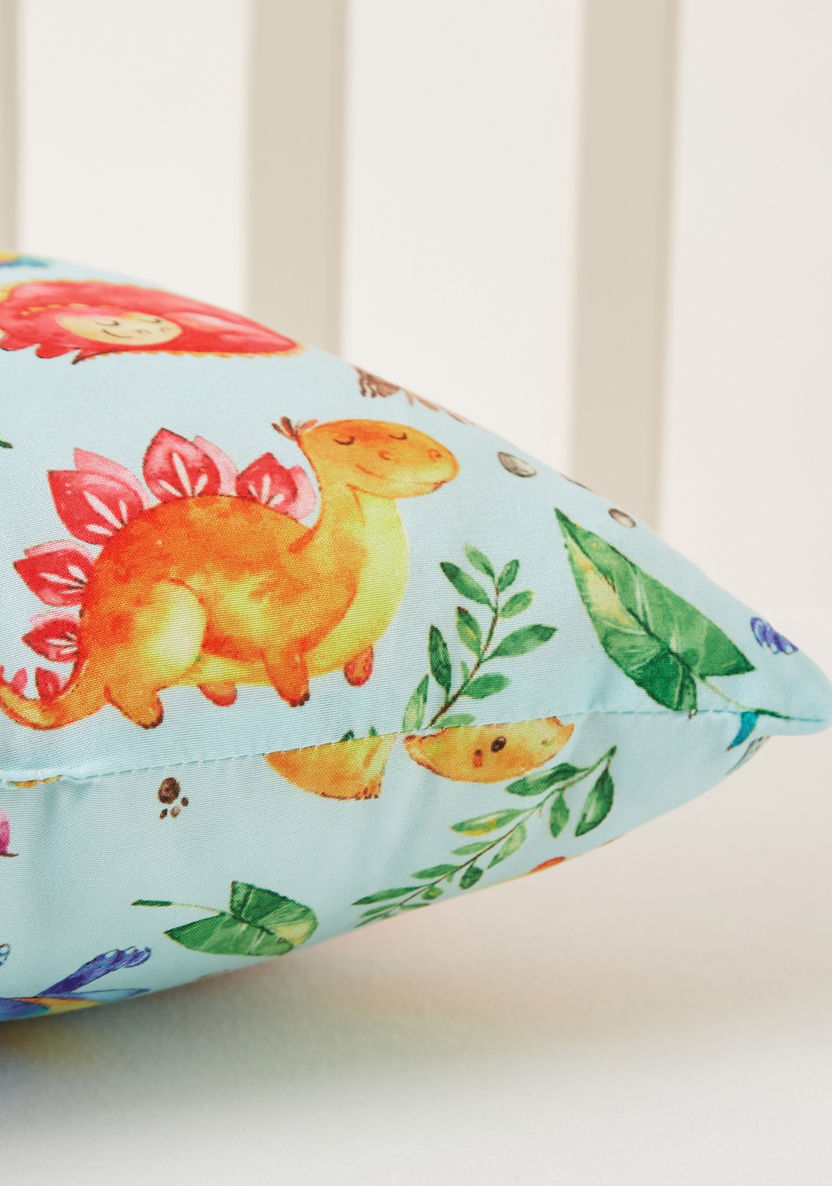 Juniors Dinosaur Printed Cushion-Toddler Bedding-image-3