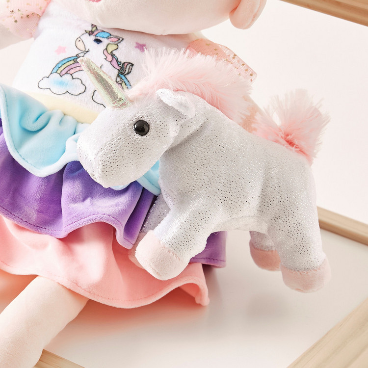 Juniors Unicorn Cosplay Rag Doll Playset - 60 cms