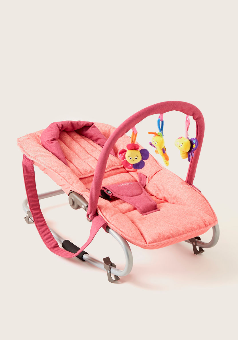 Juniors Fossil Baby Rocker with Toys-Infant Activity-image-2