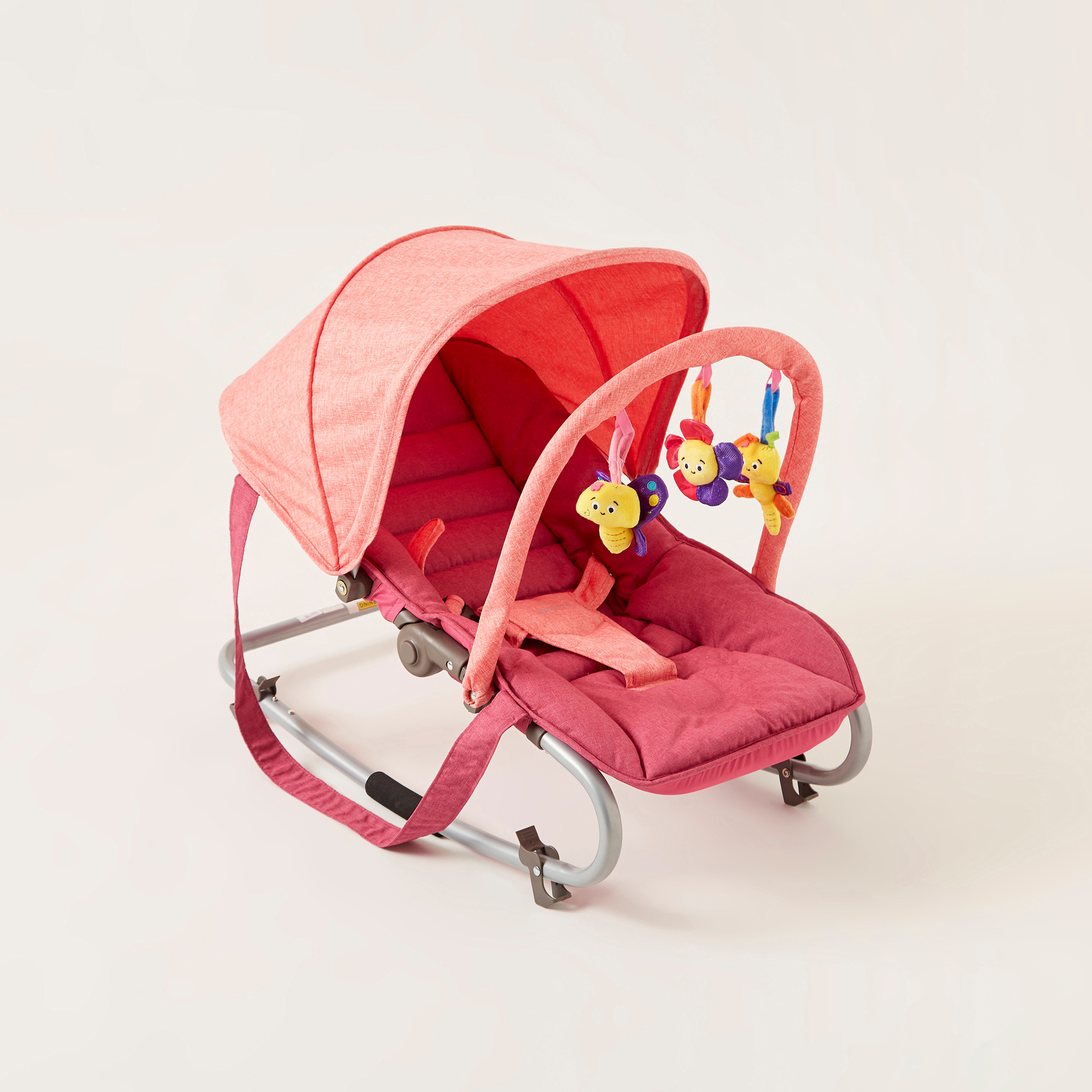 كرسي هزاز كورال للأطفال بمظلة من جونيورز-baby-infantactivity-rockers-image-2