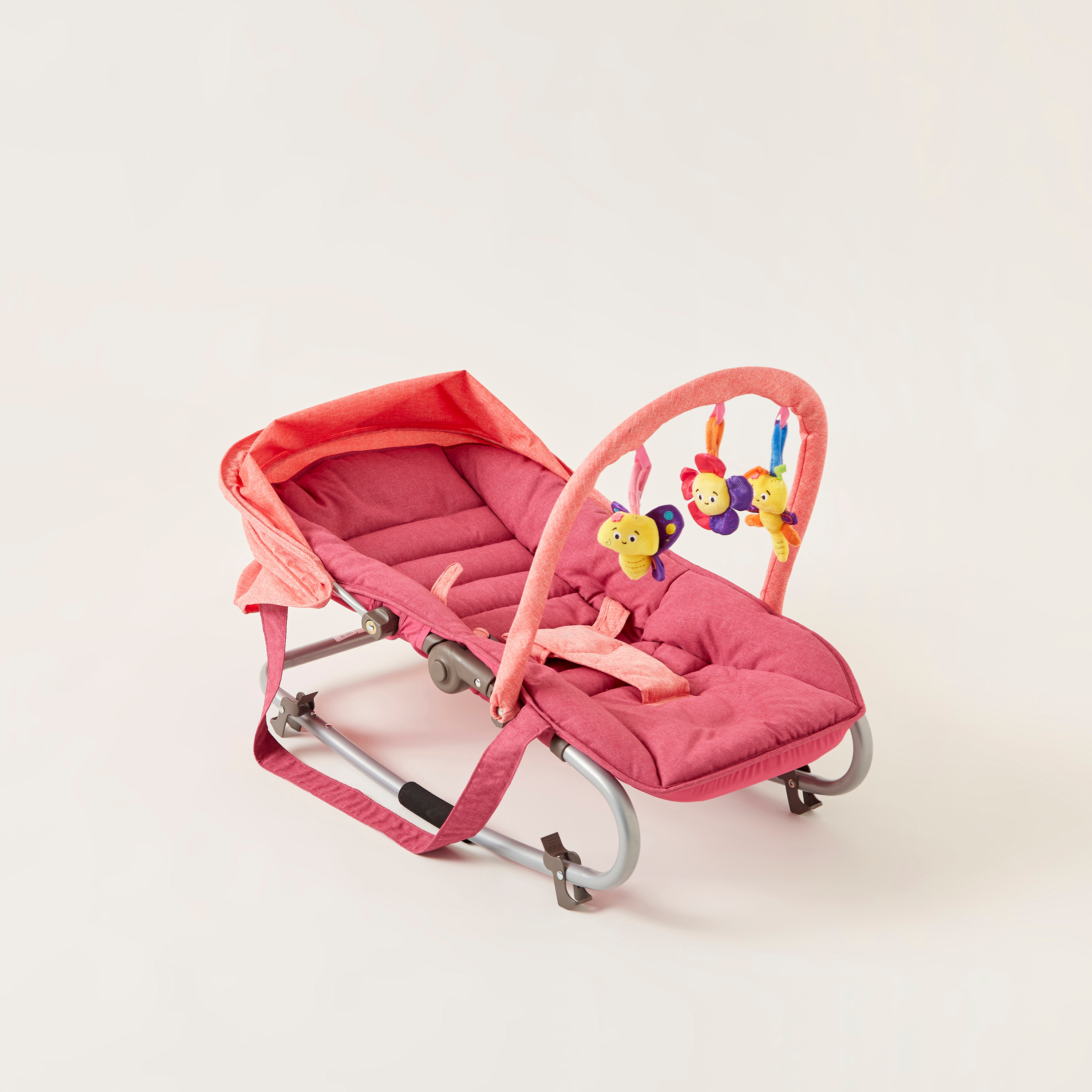 كرسي هزاز كورال للأطفال بمظلة من جونيورز-baby-infantactivity-rockers-image-3