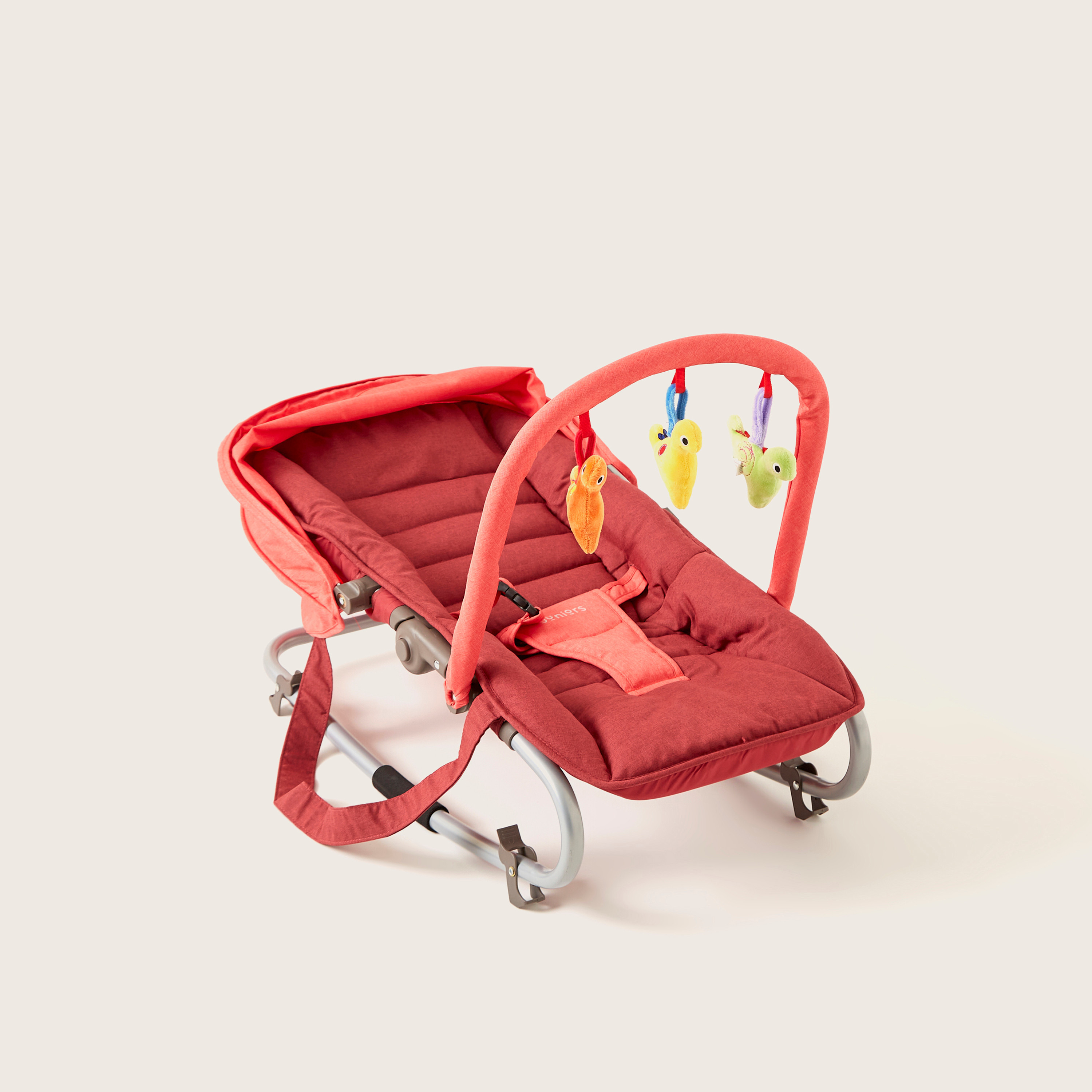 Buy Juniors Coral Baby Rocker with Canopy Online | Babyshop UAE