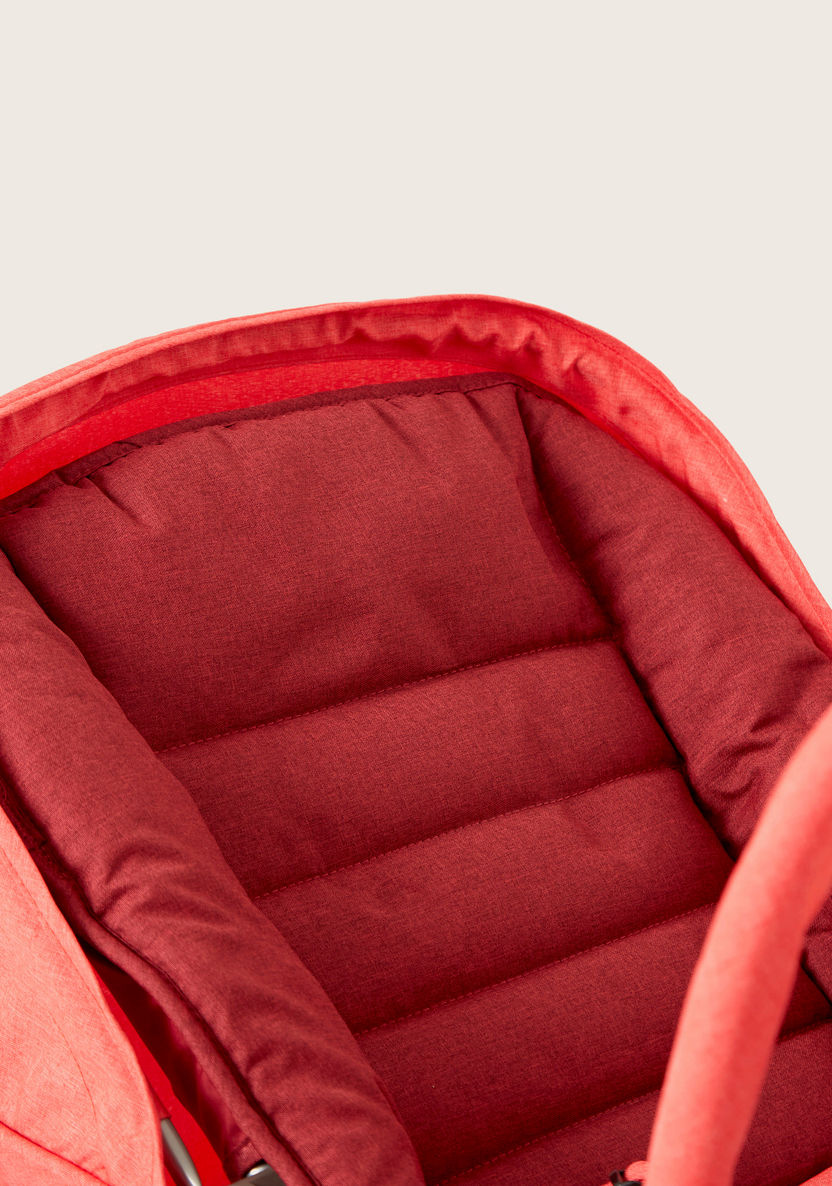 Juniors Coral Baby Rocker with Canopy-Infant Activity-image-3