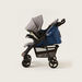 Juniors Maxim Grey and Blue Stroller with Car Seat Travel System (Upto 3 years)-Modular Travel Systems-thumbnail-4