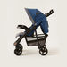 Juniors Maxim Grey and Blue Stroller with Car Seat Travel System (Upto 3 years)-Modular Travel Systems-thumbnail-5