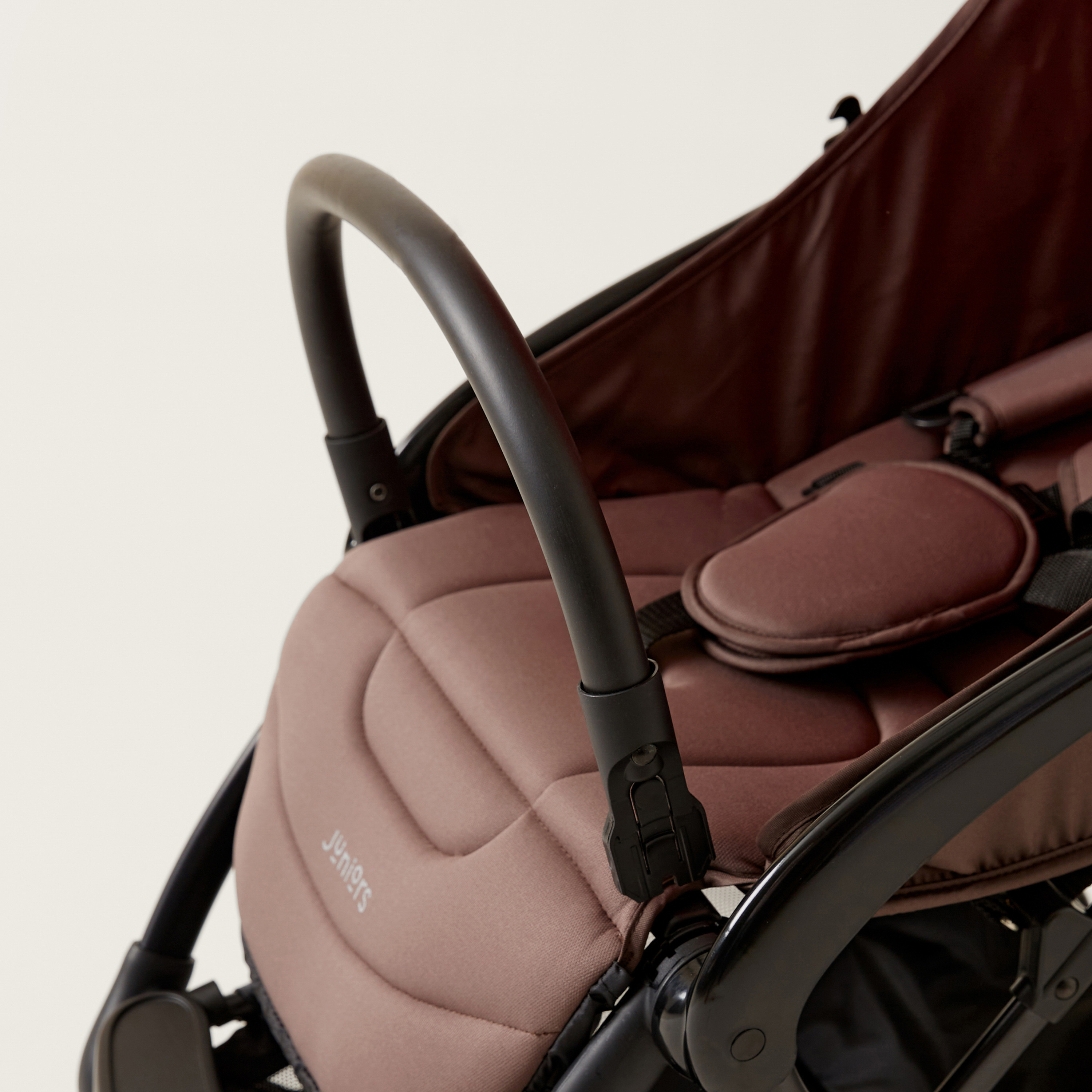  Juniors Crew 3 Fold Peach Travel Stroller with Car Seat Travel System (Upto 3 years)-baby-gear-strollersandprams-travelsystems-image-10