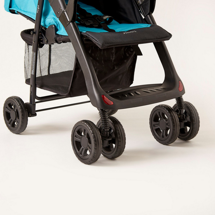 Juniors Hugo Baby Stroller with Basket and Canopy