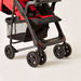 Juniors Hugo Red Baby Stroller with Sun Canopy and Shopping Basket (Upto 3 years)-Strollers-thumbnail-6