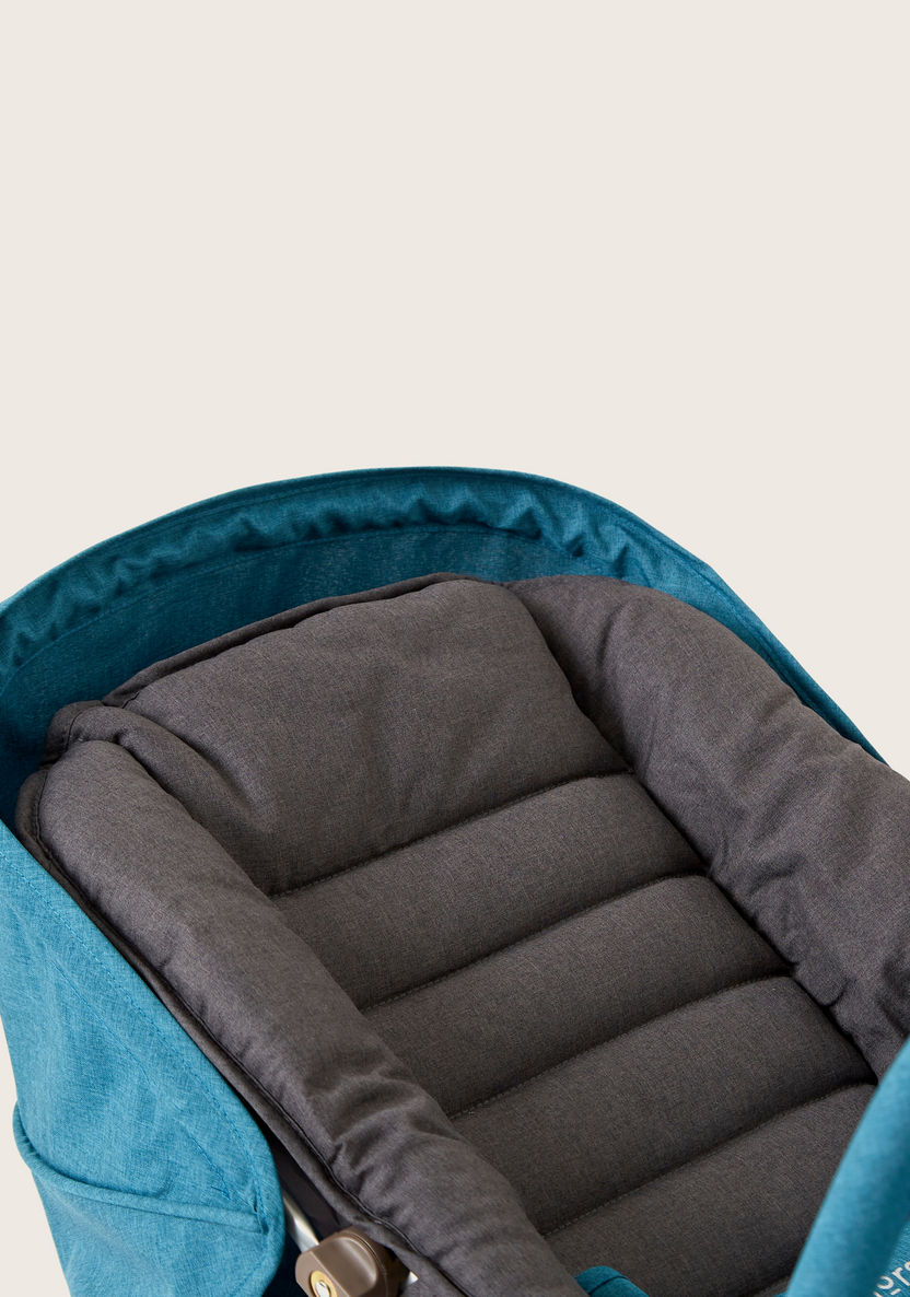 Juniors Coral Baby Rocker with Canopy-Infant Activity-image-3