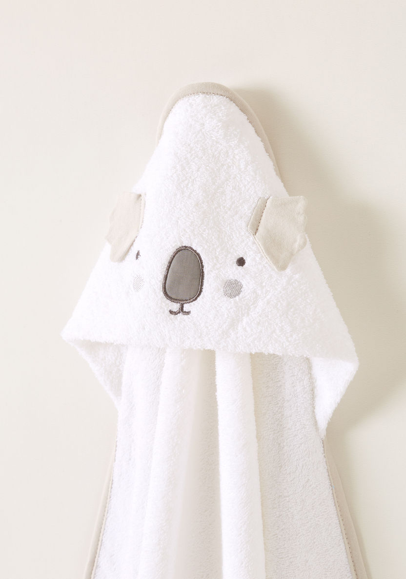 Juniors Kolala Embroidered Towel with Hood - 76 x 76 cms-Towels and Flannels-image-1