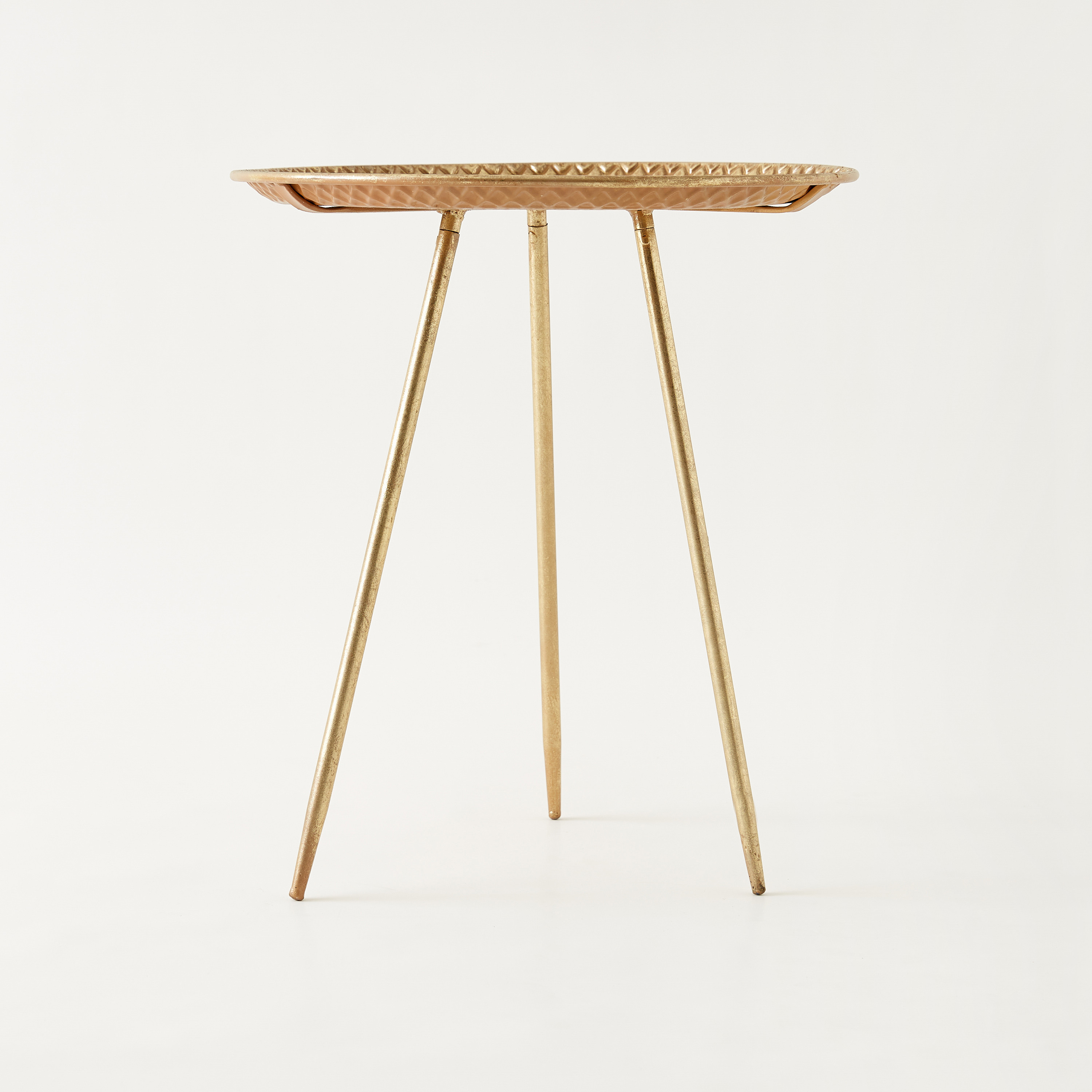 طاولة زينة معدنية - 49x49x55 سم-furniture-livingroom-sideandendtables-image-2