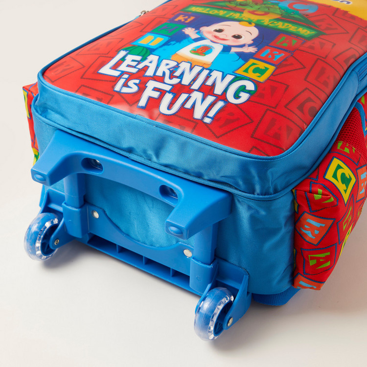 Cocomelon Printed Trolley Bag - 14 inches