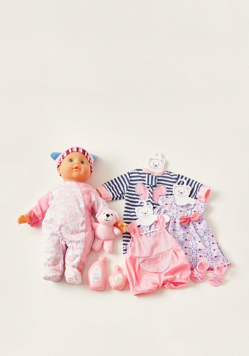 Juniors Early Days Dress up and Play Baby Doll - 40 cms-Dolls and Playsets-image-0