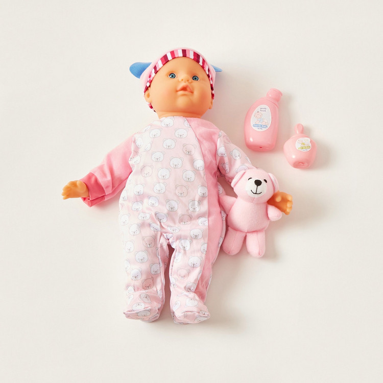 Juniors Early Days Dress up and Play Baby Doll - 40 cms