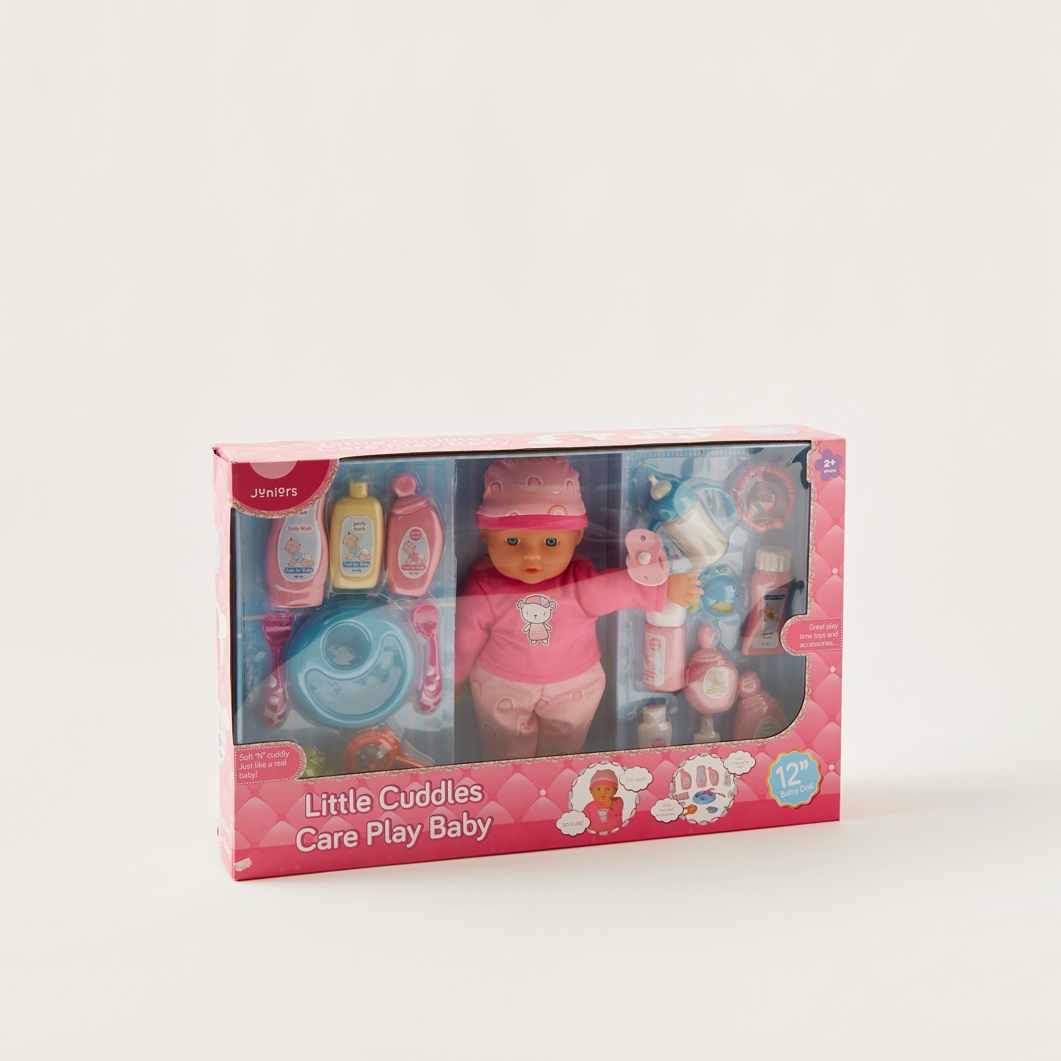 Juniors Little Cuddles Baby Doll Playset - 30 cms-toys-dollsandplaysets-dollplaysets-image-4
