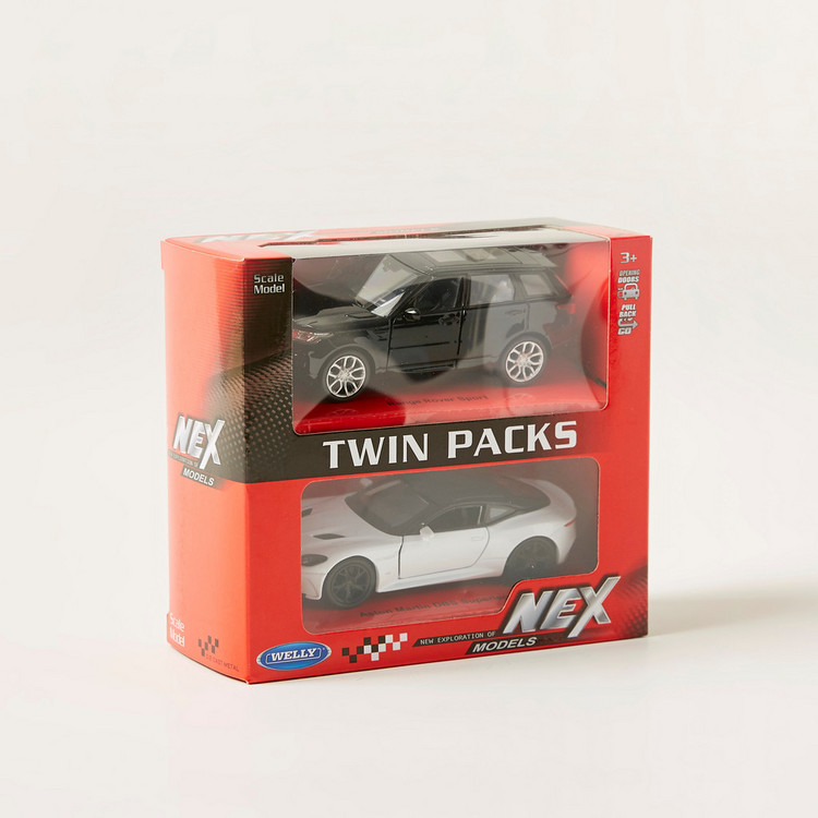 Welly Nex Models 2-Piece Pull Back Car Set