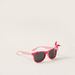 Charmz Solid Sunglass with Bow Accent-Sunglasses-thumbnail-0