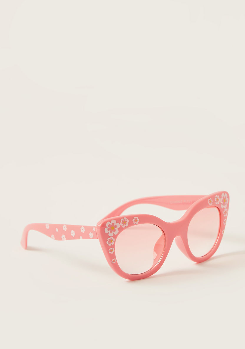 Charmz Floral Print Sunglasses-Sunglasses-image-0