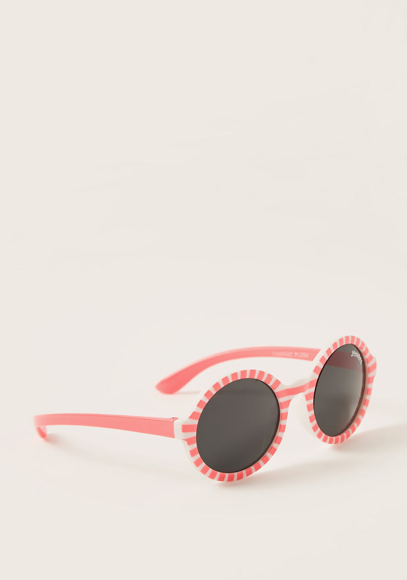 Charmz Striped Sunglasses-Sunglasses-image-0