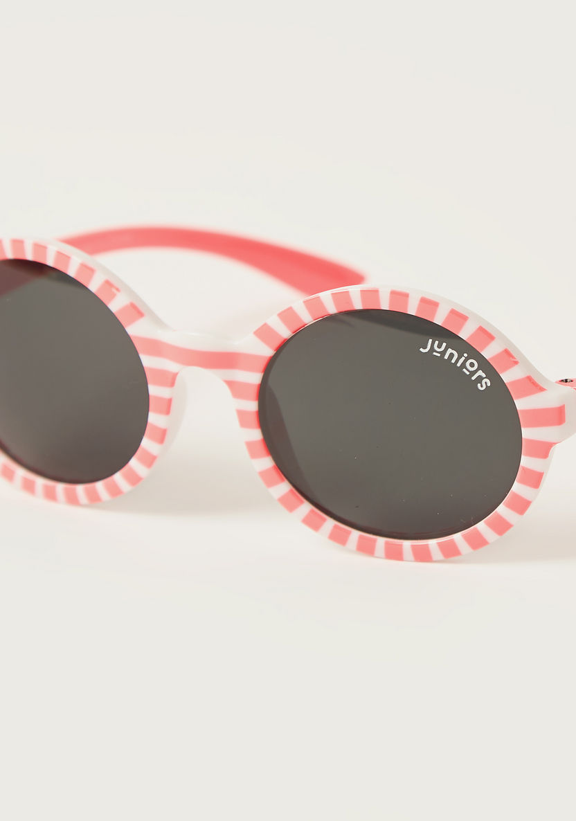 Charmz Striped Sunglasses-Sunglasses-image-1