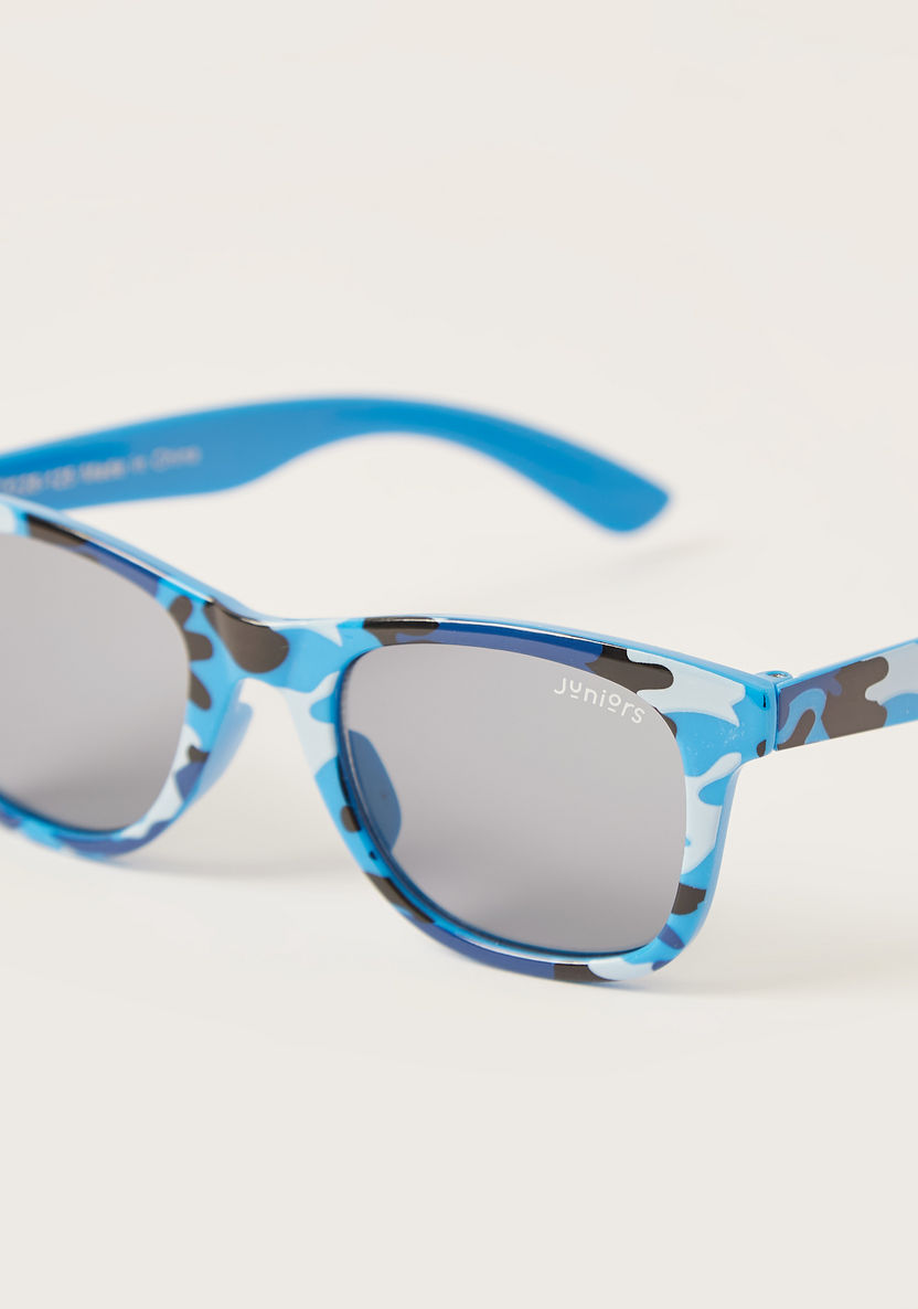 Juniors Printed Full Rim Sunglasses-Sunglasses-image-1
