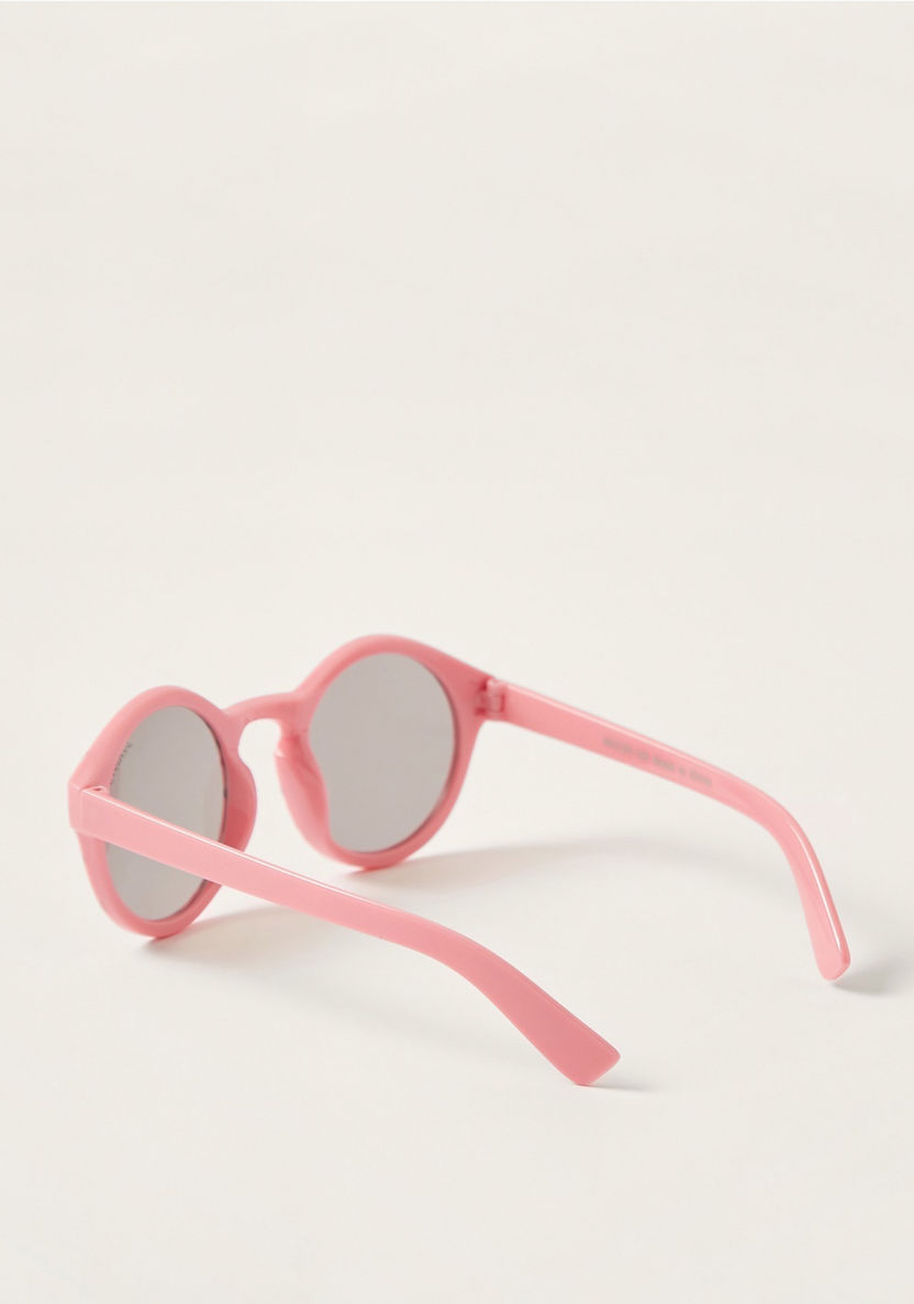 Charmz Printed Round Sunglasses-Sunglasses-image-3