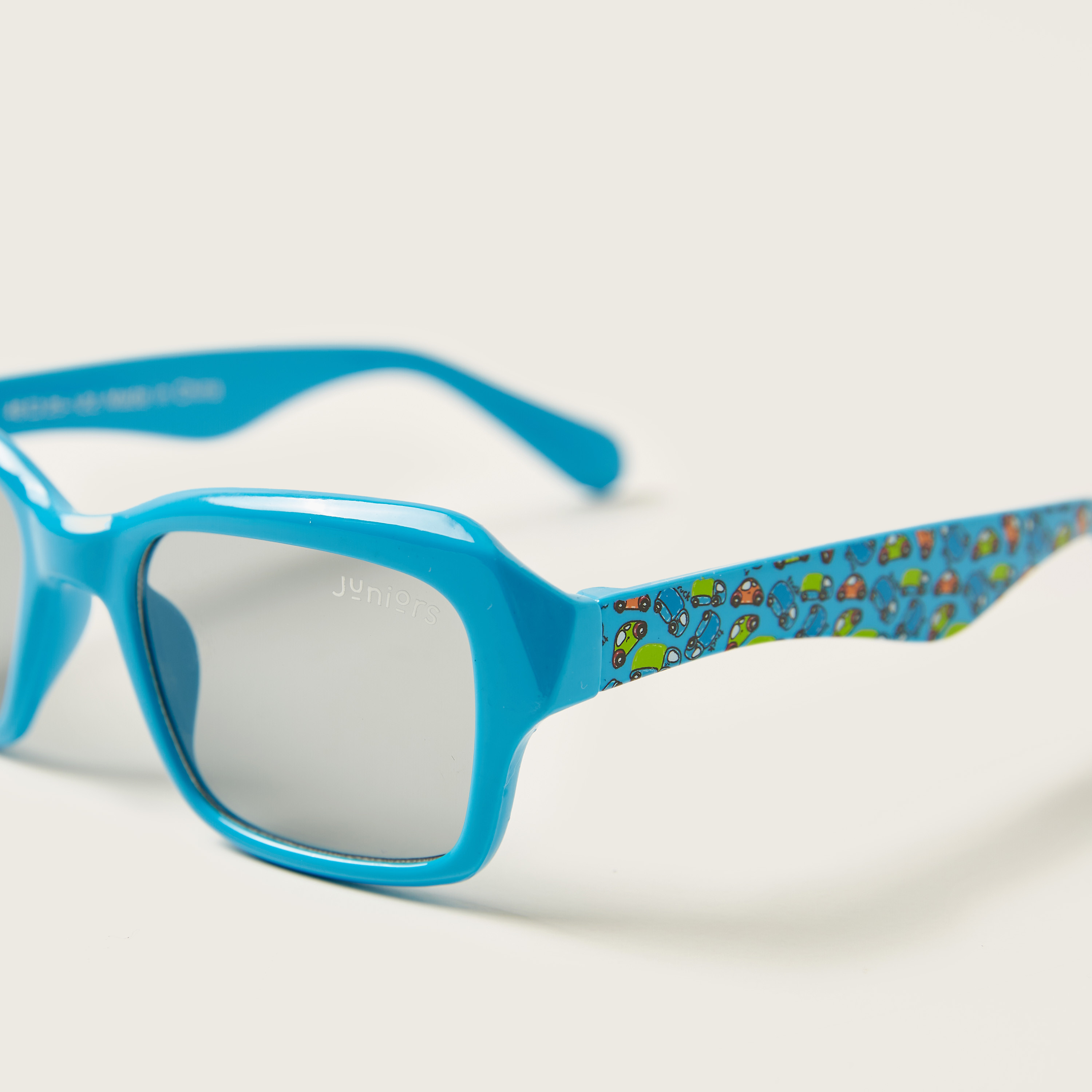 Juniors Car Print Full Rim Sunglasses with Nose Pads-boys-accessories-sunglasses-image-2