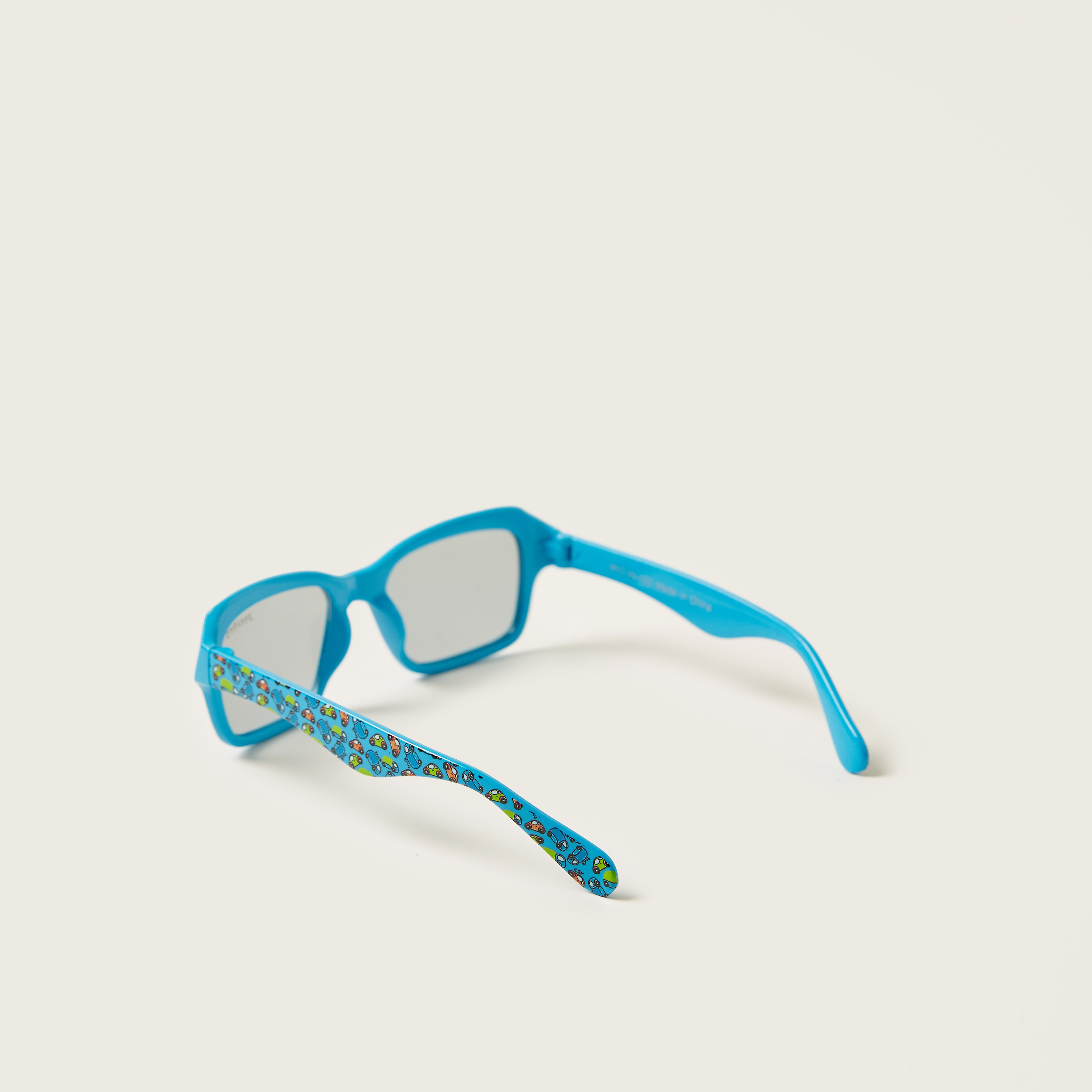 Juniors Car Print Full Rim Sunglasses with Nose Pads-boys-accessories-sunglasses-image-4