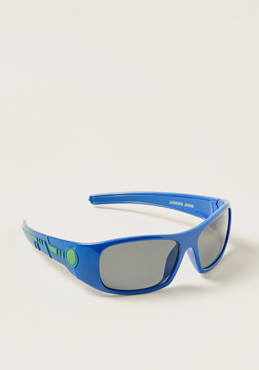 Juniors Tinted Lens Full Rim Sunglasses-Sunglasses-image-0