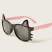 Charmz Glitter Ear Accented Full Rim Sunglasses-Sunglasses-thumbnail-1