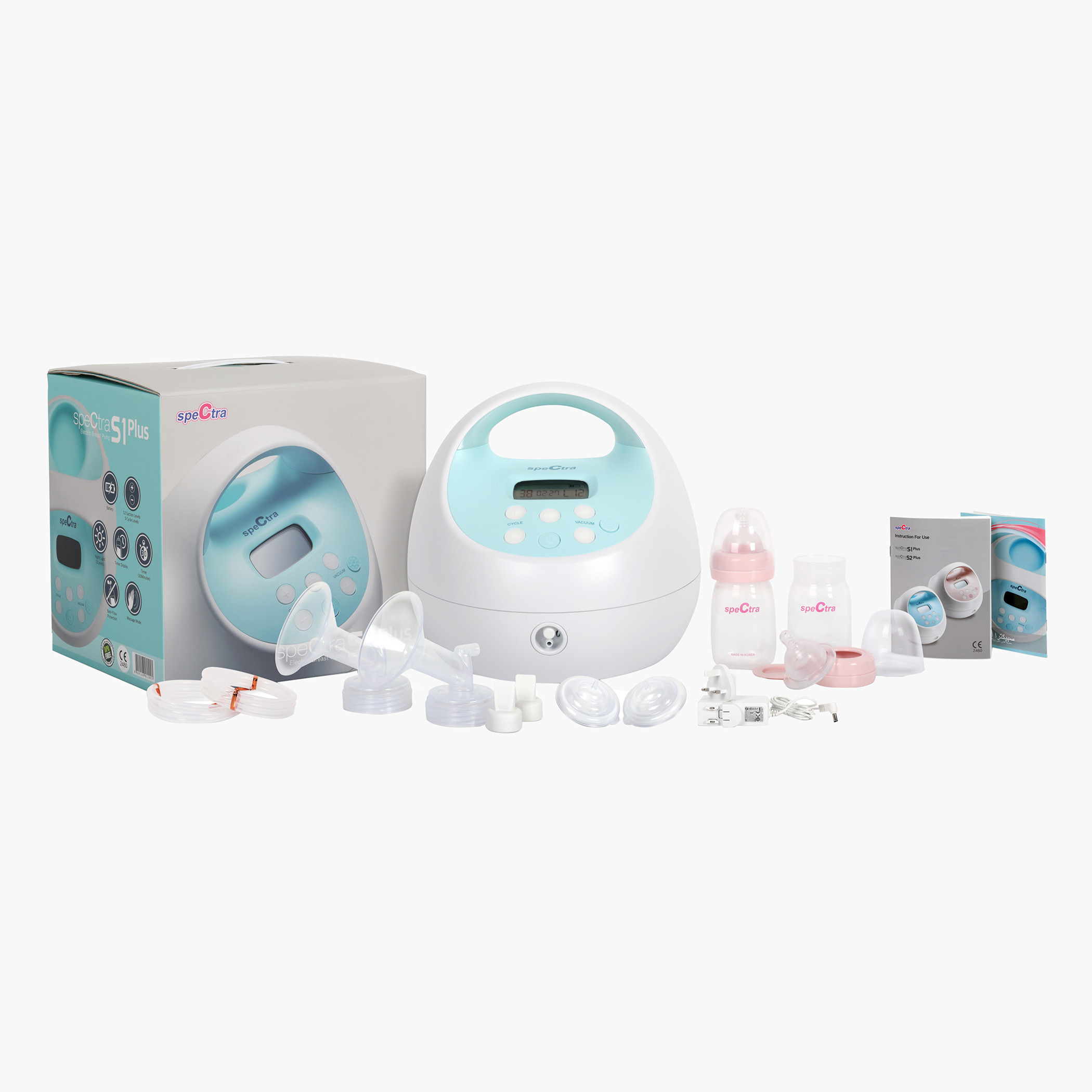 Spectra S1 Plus Hospital Grade Breast Pump Set-baby-feeding-breastfeedingandcare-image-2