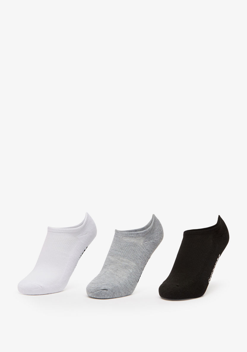 Skechers Textured No Show Sports Socks - Set of 3-Women%27s Socks-image-0
