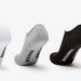 Skechers Textured No Show Sports Socks - Set of 3-Women%27s Socks-thumbnailMobile-1