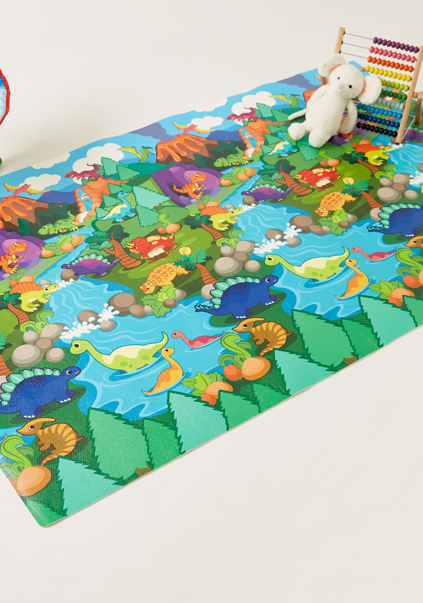 Dinosaur Print Roll Mat-Blocks%2C Puzzles and Board Games-image-0