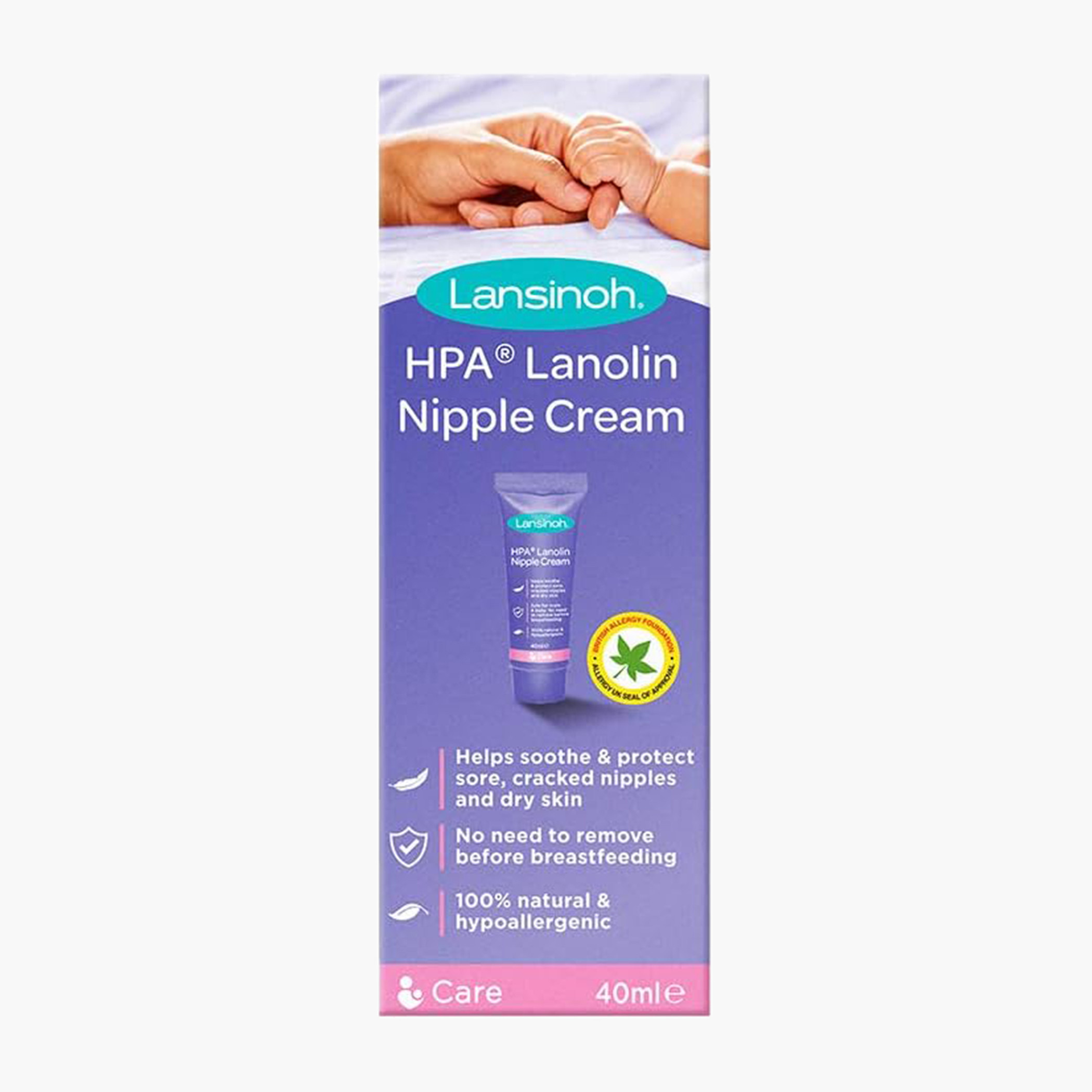 Lansinoh HPA Lanolin Nipple Cream - 40 ml-baby-feeding-breastfeedingandcare-image-1