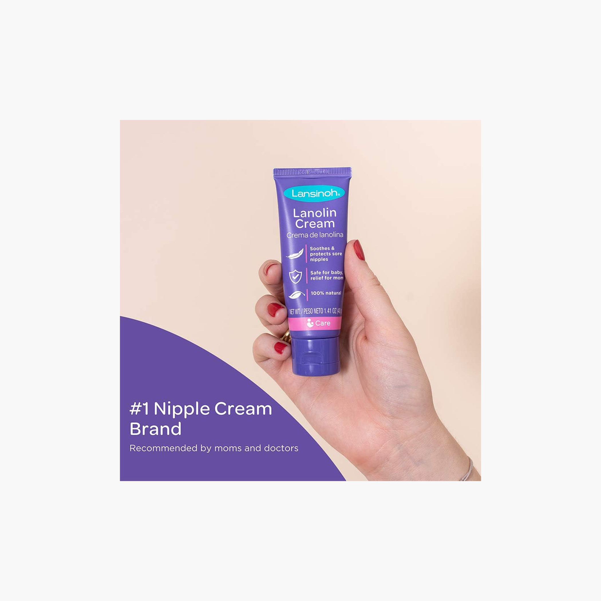 Lansinoh HPA Lanolin Nipple Cream - 40 ml-baby-feeding-breastfeedingandcare-image-3