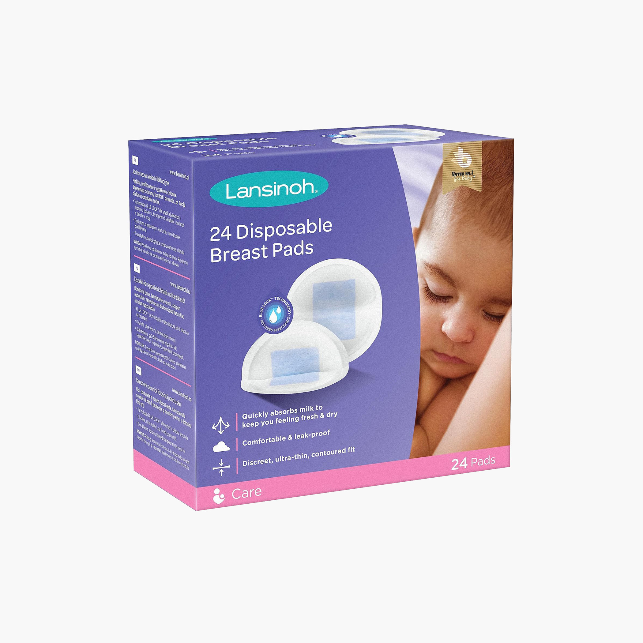 Lansinoh 24-Piece Disposable Breast Pad Set-baby-feeding-breastfeedingandcare-image-2