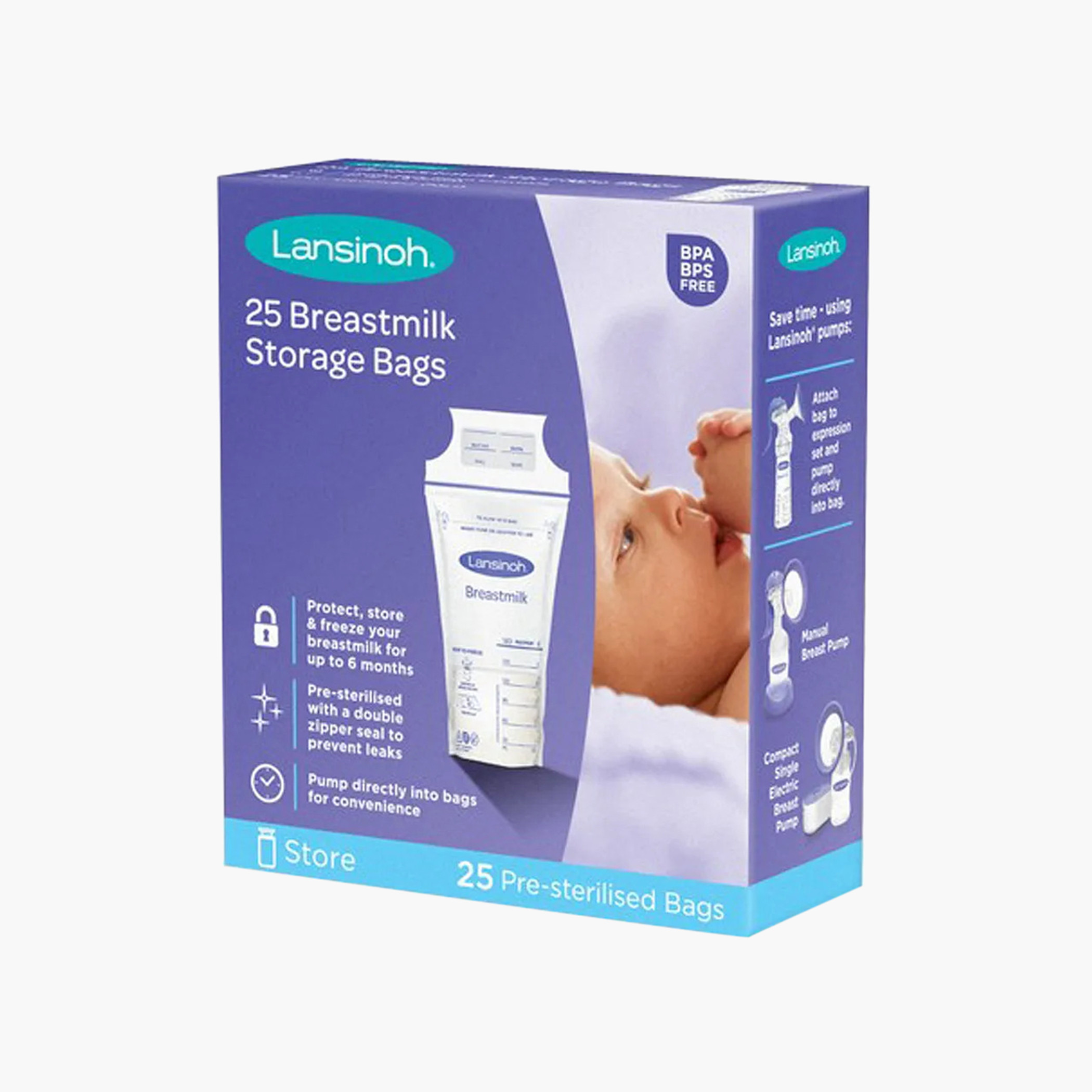 Lansinoh 25-Piece Breastmilk Storage Bag Set-baby-feeding-breastfeedingandcare-image-4