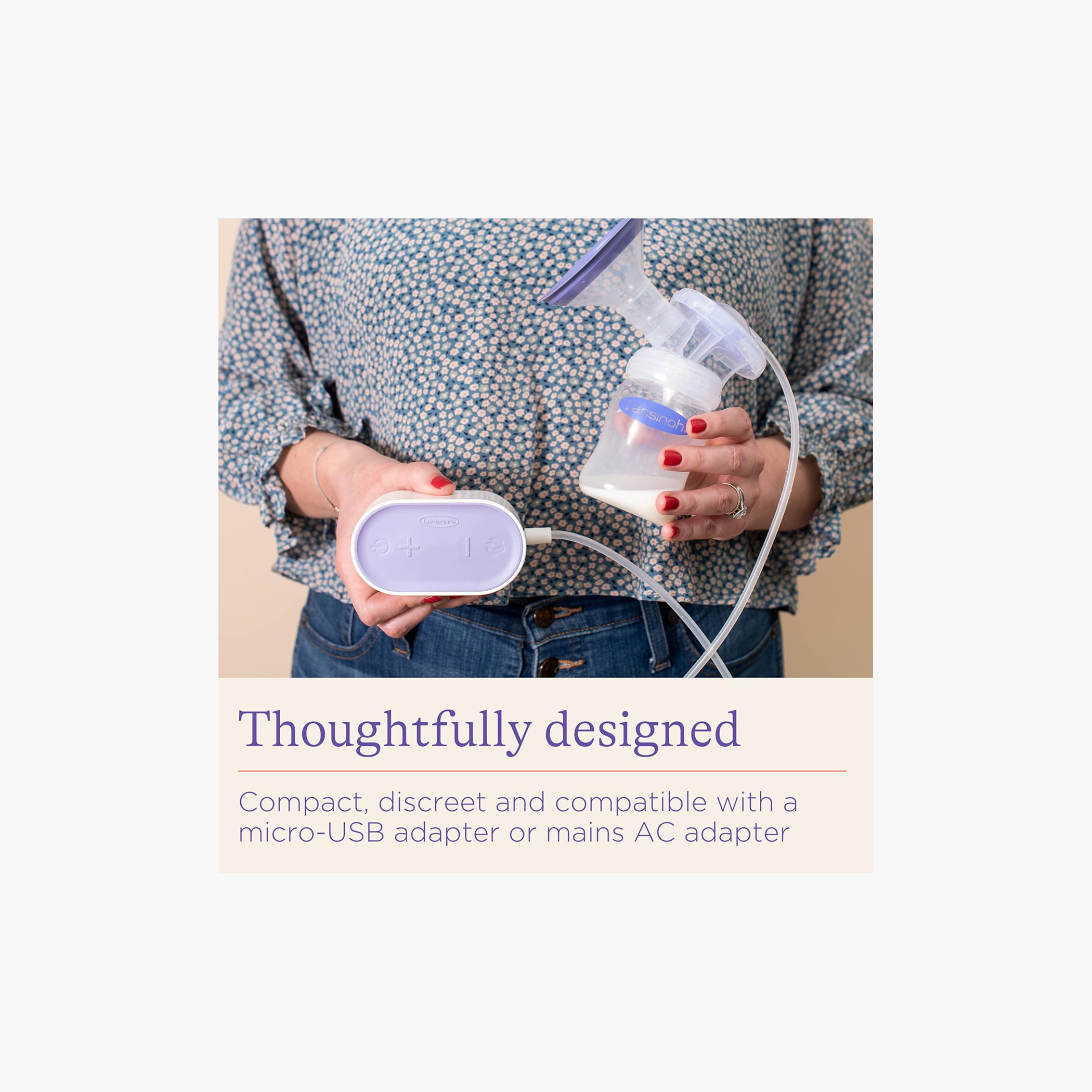 Lansinoh Single Electric Breast Pump-baby-feeding-breastfeedingandcare-image-2