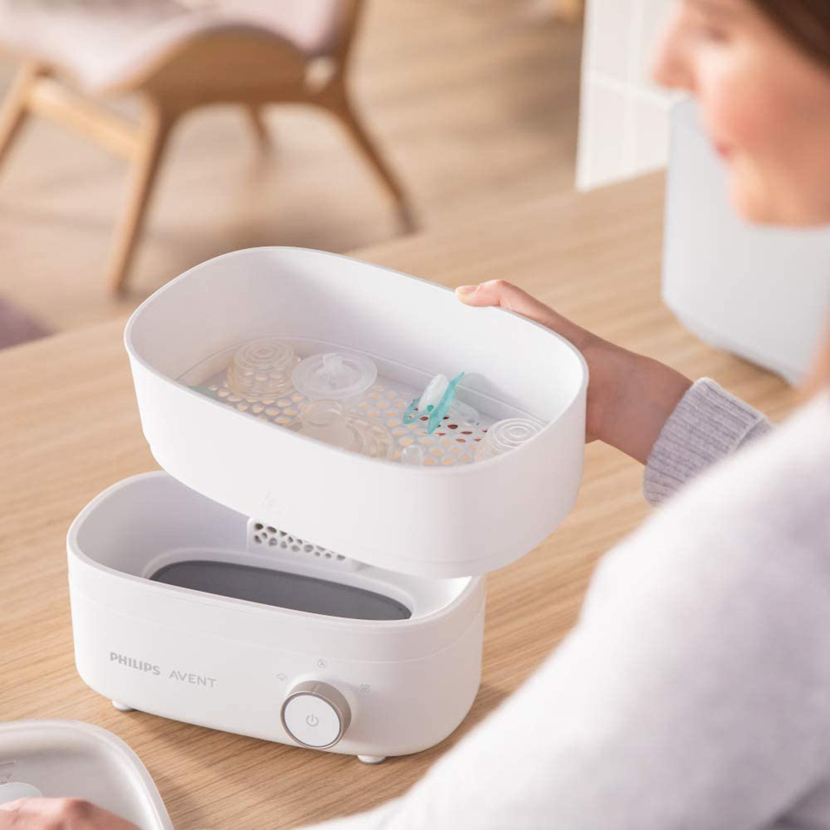 Philips AVENT Bottle Sterilizer and Dryer-baby-feeding-sterilizersandwarmers-image-4