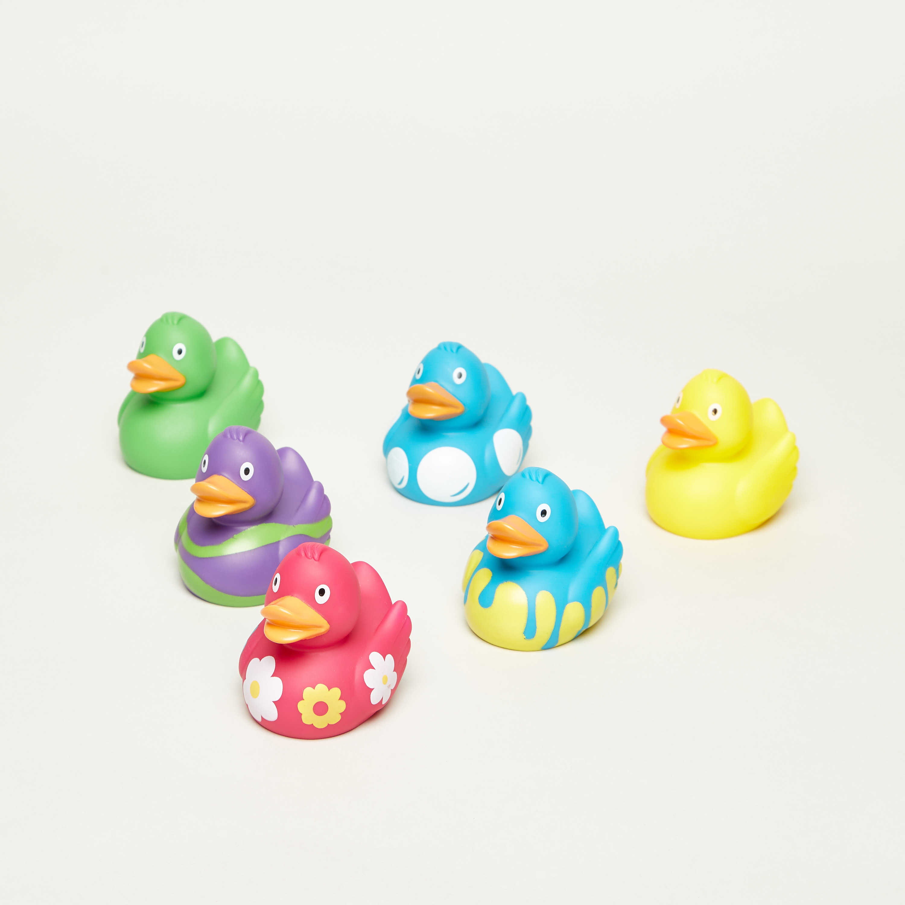 Printed store rubber ducks