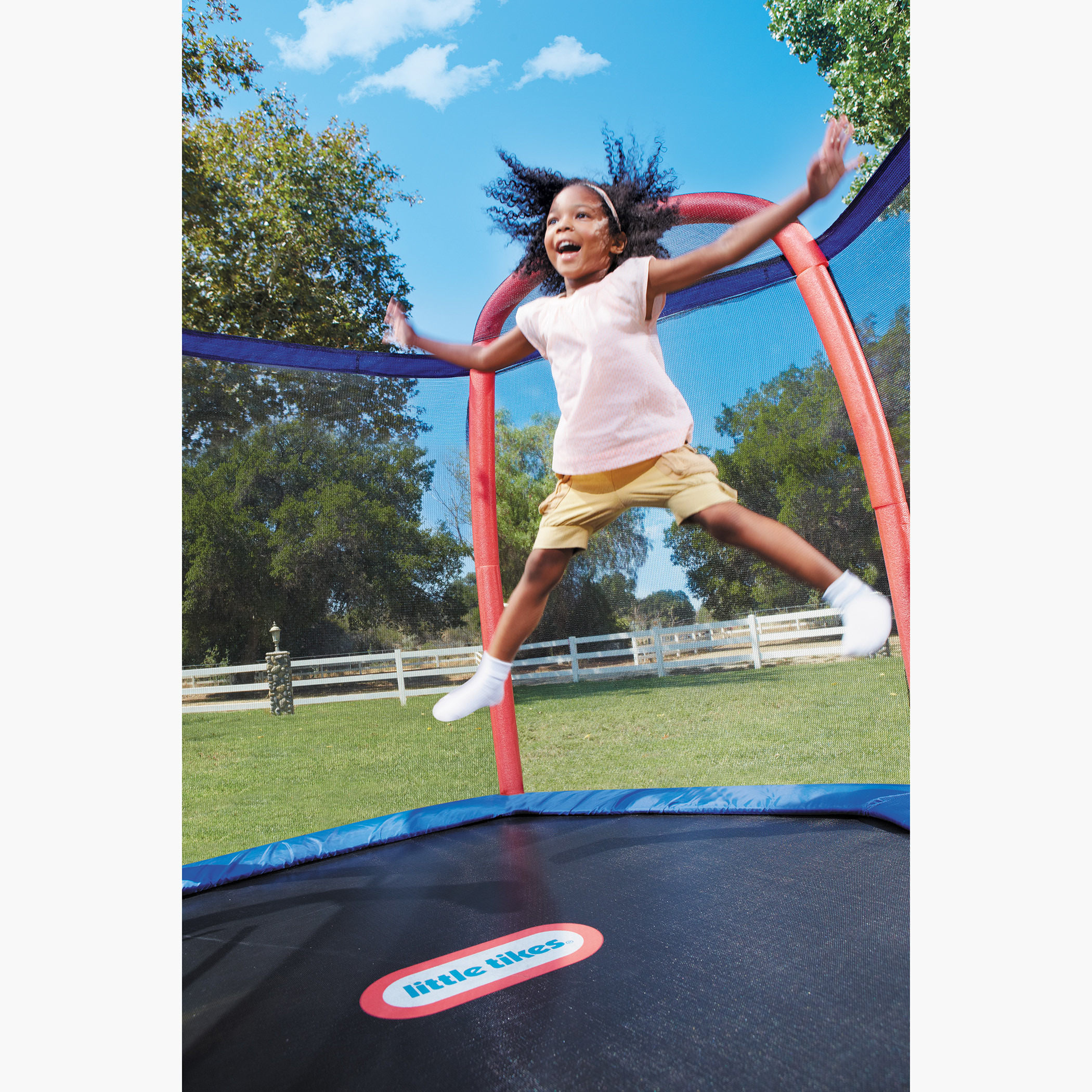 Little tikes trampoline and hot sale slide