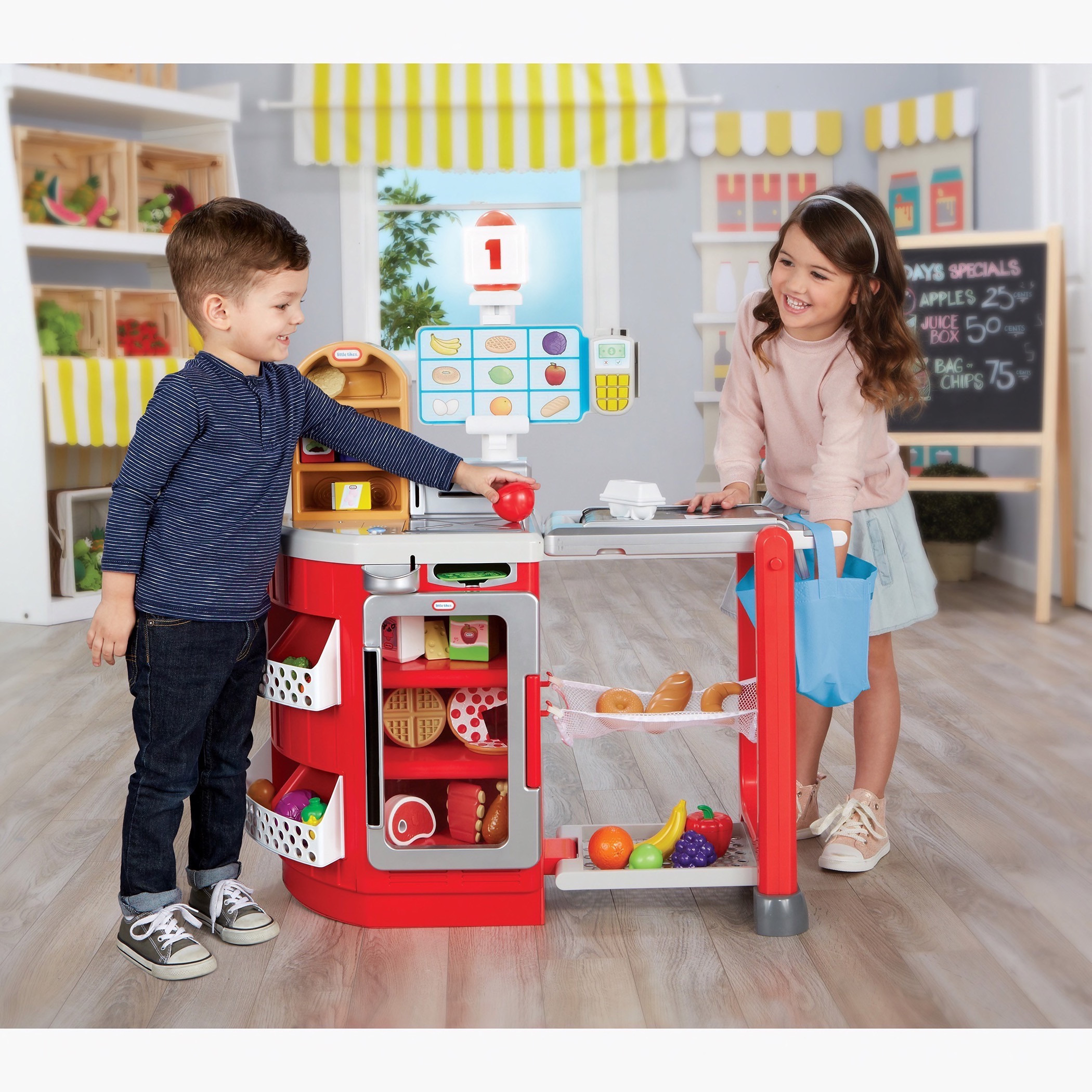 little tikes smart checkout food