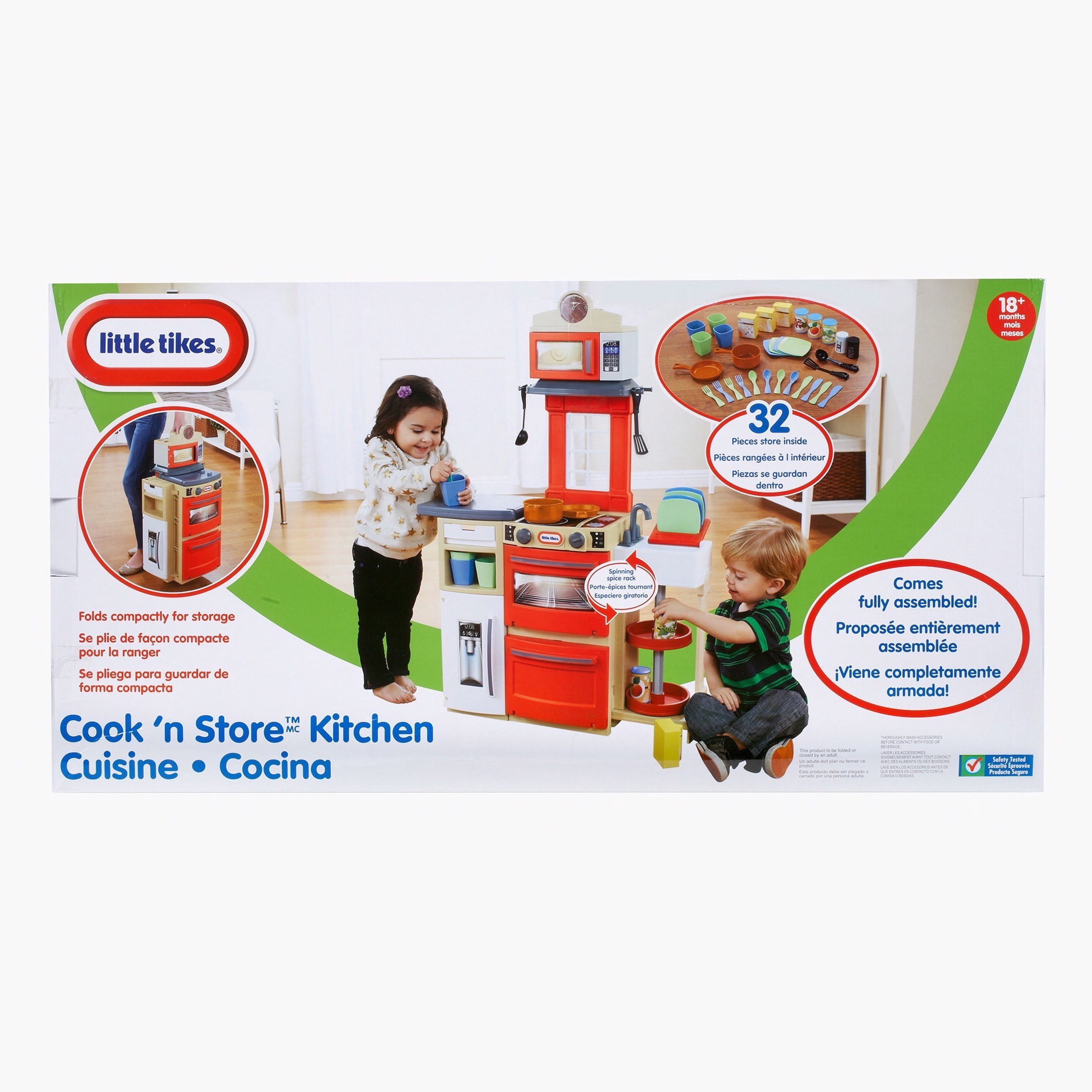 little tikes Cook and Store Kitchen Playset-toys-roleplay-kitchensets-image-11