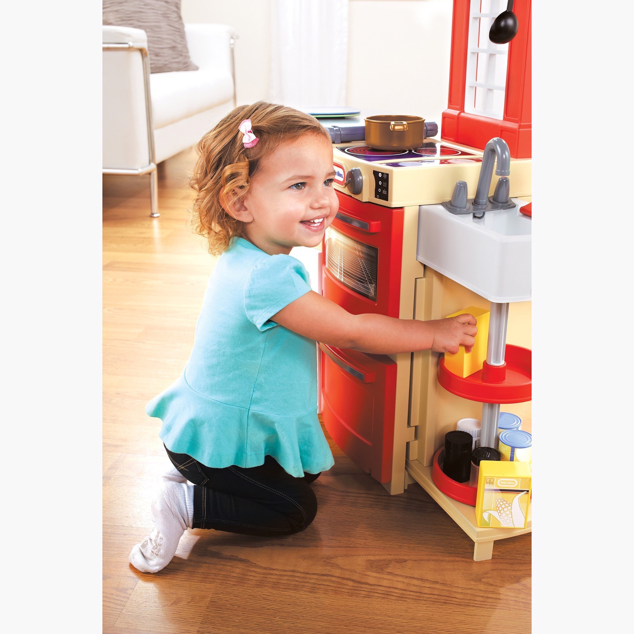 little tikes Cook and Store Kitchen Playset-toys-roleplay-kitchensets-image-5