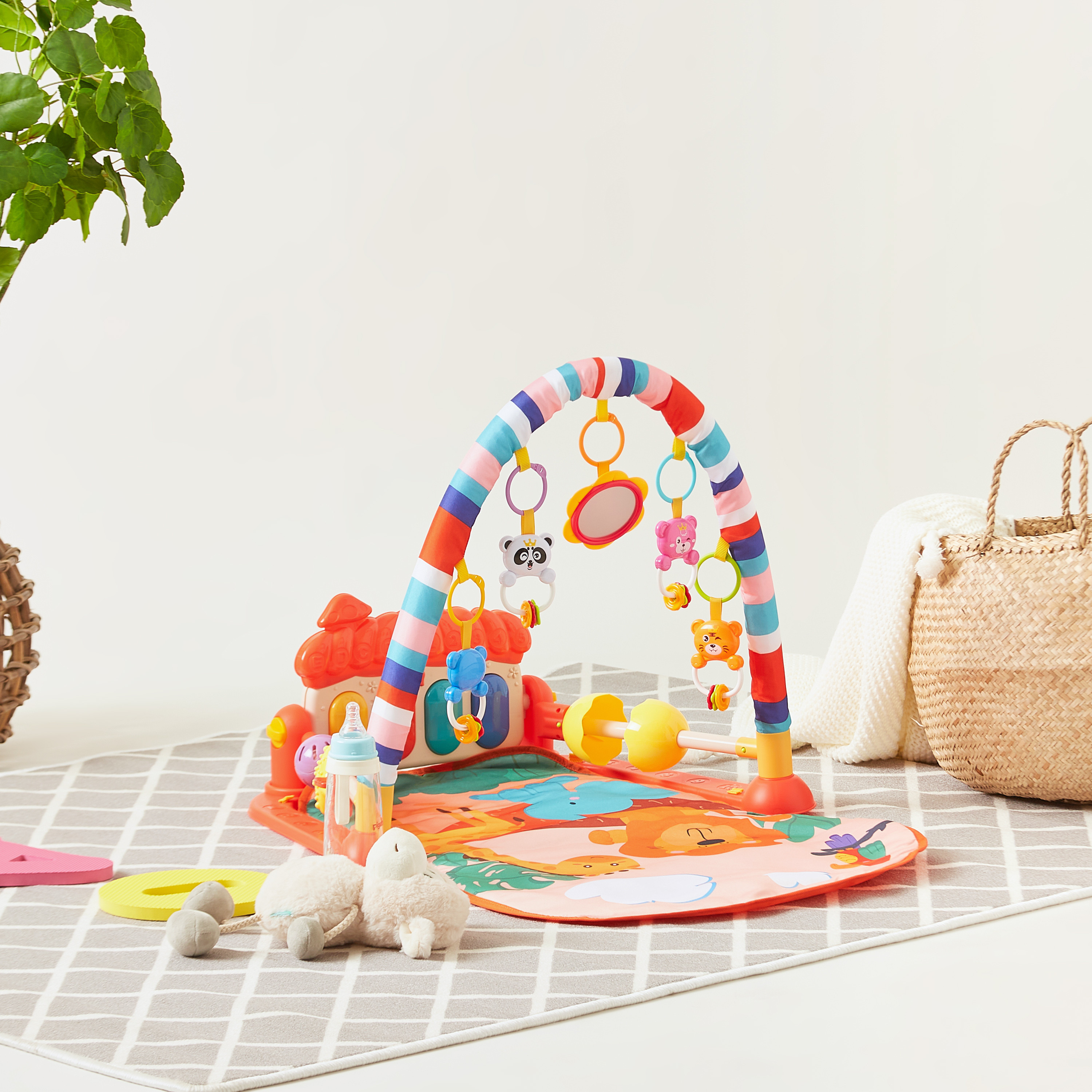 Huanger Piano Fitness Rack-baby-infantactivity-playpensandplaymats-image-1