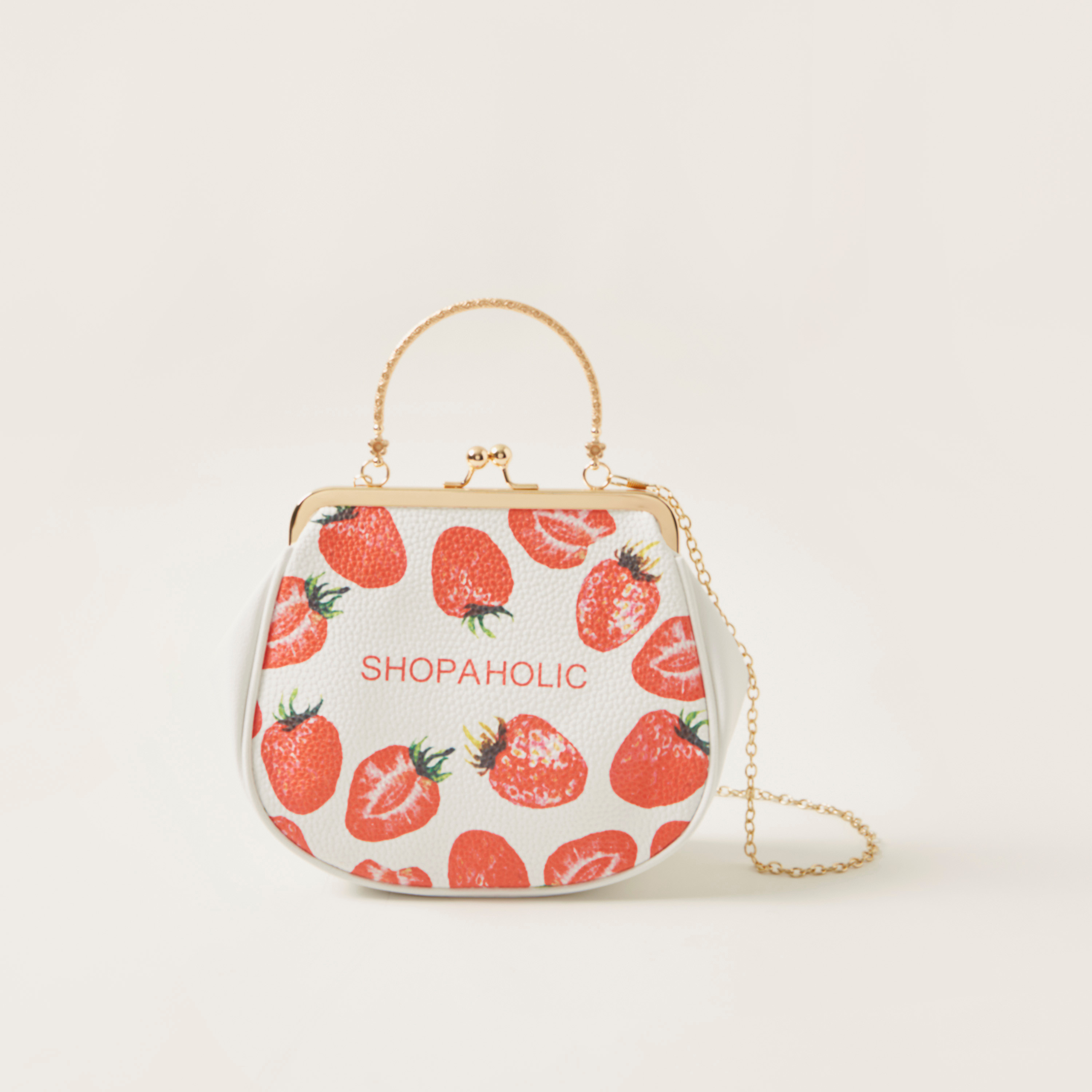 Charmz Printed Crossbody Bag with Chain Strap-girls-accessories-bags-image-1